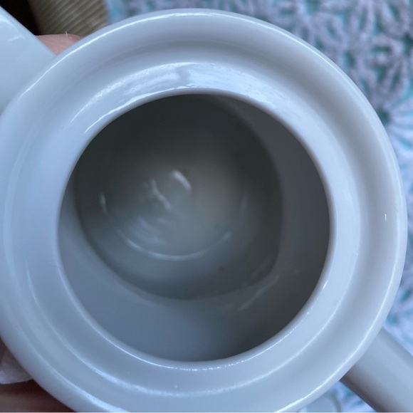 Vintage Teapot & Sugar bowl set Danish folk art partridge bird design MCM - Picture 7 of 8